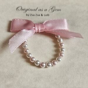 Pink Pearl Newborn Bracelet